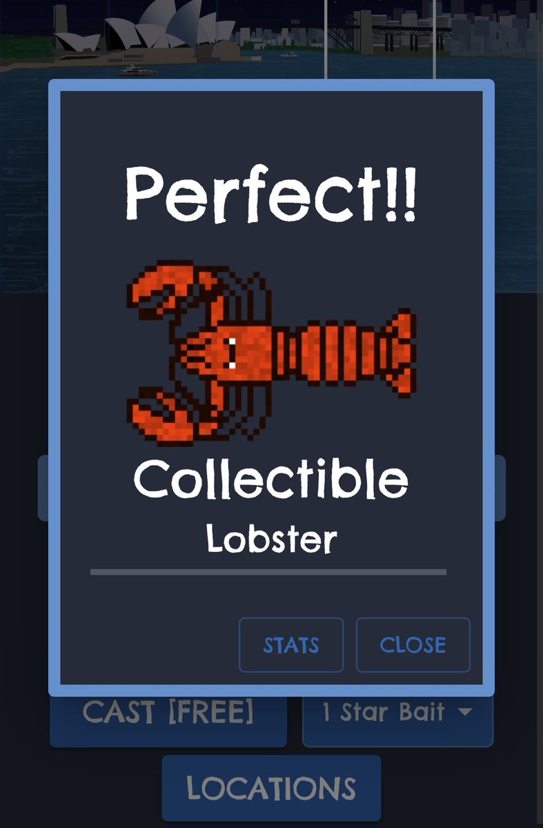 Back to back lobsters tonight. Join me in @EtherFishing on etherfishing.com and catch your own NFT fishes and other water dwelling creatures for free! Use my referral link: etherfishing.com/user/create-ac… #etherfishing #etherium #NFTs #fishing #NFT