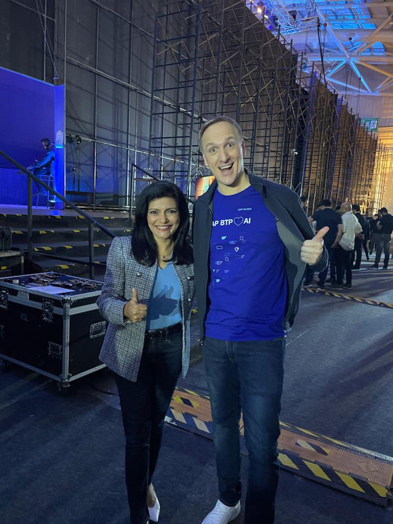 The action starts in 15 mins at #SAPTechEd 2023 right here in #Bangalore 🚀

<a href="/JuerMueller/">Juergen Mueller</a> <a href="/julwhite/">Julia White</a>