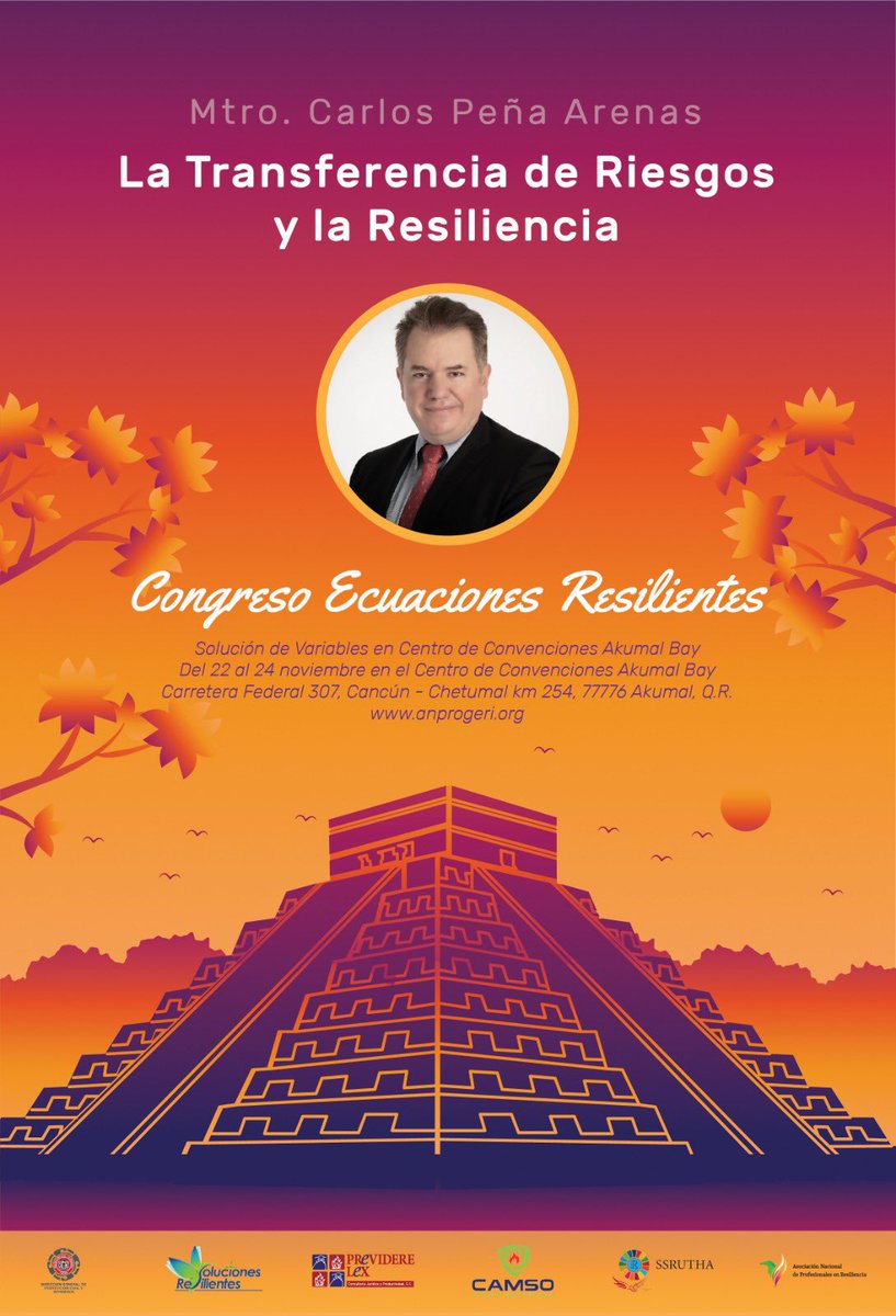 ERICKPREVIDERE's tweet photo. Lo mejor de México eres tú, participa y serás un agente resiliente de esta era.

Noviembre 23, 24 y 25

@PCTulum @anprogeri @ResilentesE https://t.co/NG37tIAFnn