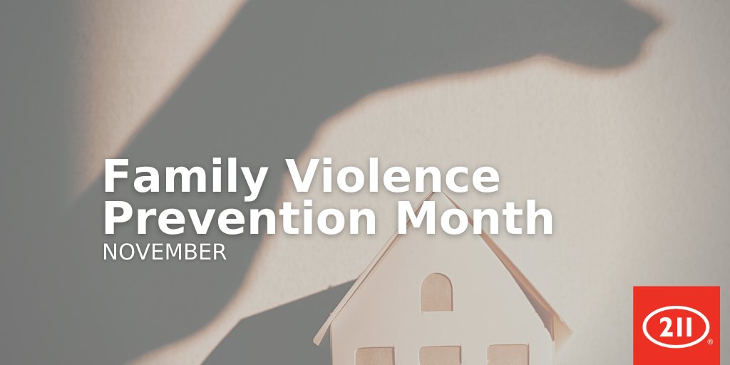 Alberta has the third highest rate of self-reported spousal violence among Canadian provinces. 

There's help to prevent family violence.

Anyone who experiences violence deserves help &amp; 211 Alberta can connect you to support, resources &amp; services.

#WhereToTurn #DomesticViolence