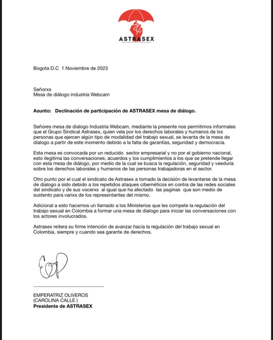 Los empresarios de modelaje webcam crearon una falsa mesa de di&aacute;logo en la que la voz de las modelos<a href="/tag/desnuda"class="tags"><span>#desnuda</span></a>