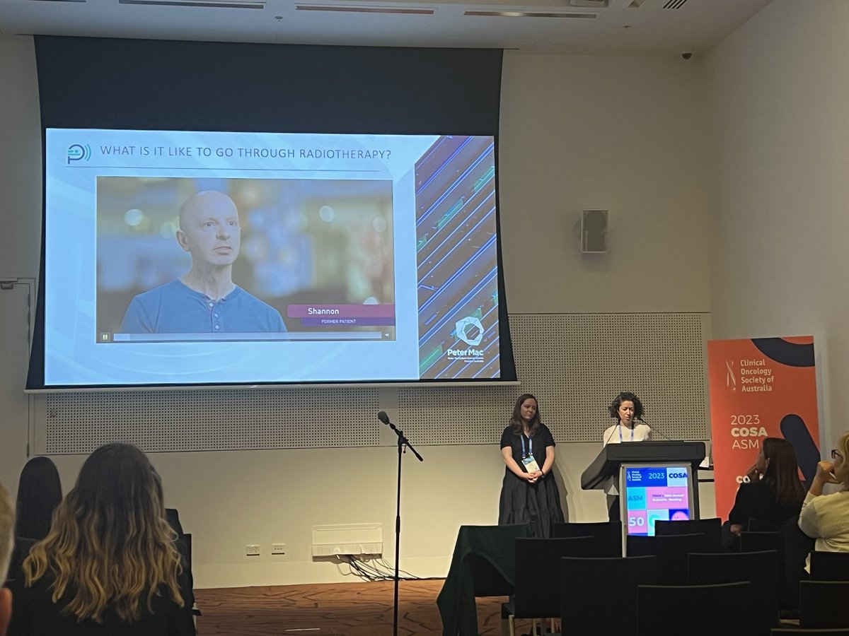 Congrats to my @PeterMacCC colleagues Hannah and Ella on their presentation and #award for ‘Best of the Best oral presentation - Health Services Research I’ at #COSA23! Fantastic talk on Prep-4-RT, #prehabilitation for patients undergoing #headandneckcancer RT