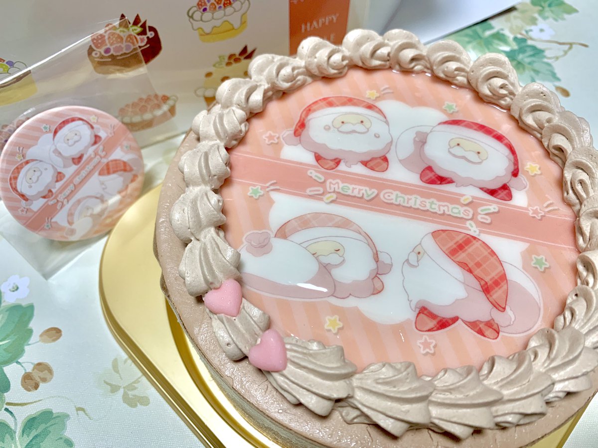 「プリロールさまにクリスマスケーキを作っていただきました〜 さωたさωとクリスマス」|カワユポニポニのイラスト