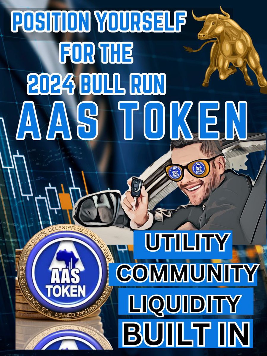 AAS TRADING
AAS TOKEN
🚀 AAS TOKEN PROVIDES LIQUIDITY FOR THE TOP CRYPTO ARBITRAGE TRADING PLATFORM ON THE MARKET
🚀 AAS TOKEN IS A HEDGE AGAINST INFLATING CURRENCIES AROUND THE WORLD
🚀THE AAS TOKEN CAN BE USED FOR RETAL PURCHASES AND OTHER SERVICE WITHIN THE AAS ECO SYS