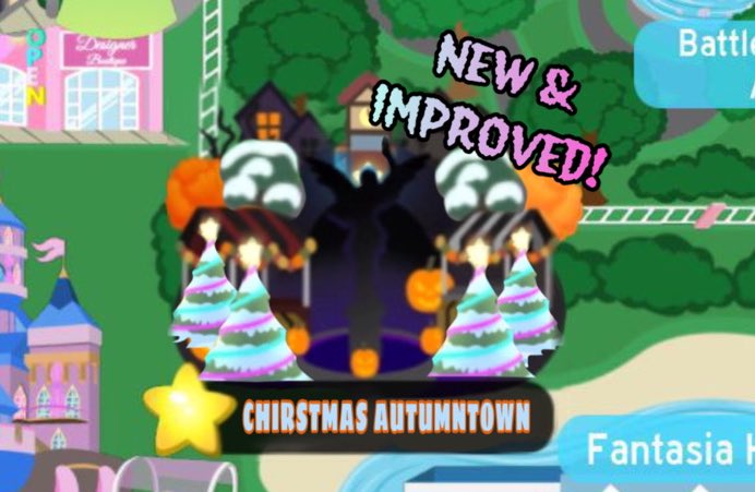 McQueenRH's tweet photo. christmas autumntown is not real and cannot hurt you!

your royale high map tomorrow: https://t.co/Izjjrw0P4F