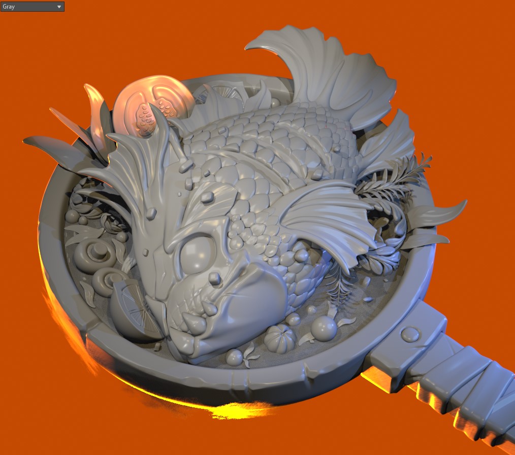 Bob_kotik's tweet photo. I participate a little in scylptember
Art @NightblueArt
#3D #gameart #ZBrush #stylized https://t.co/nNxt1T5Bzj