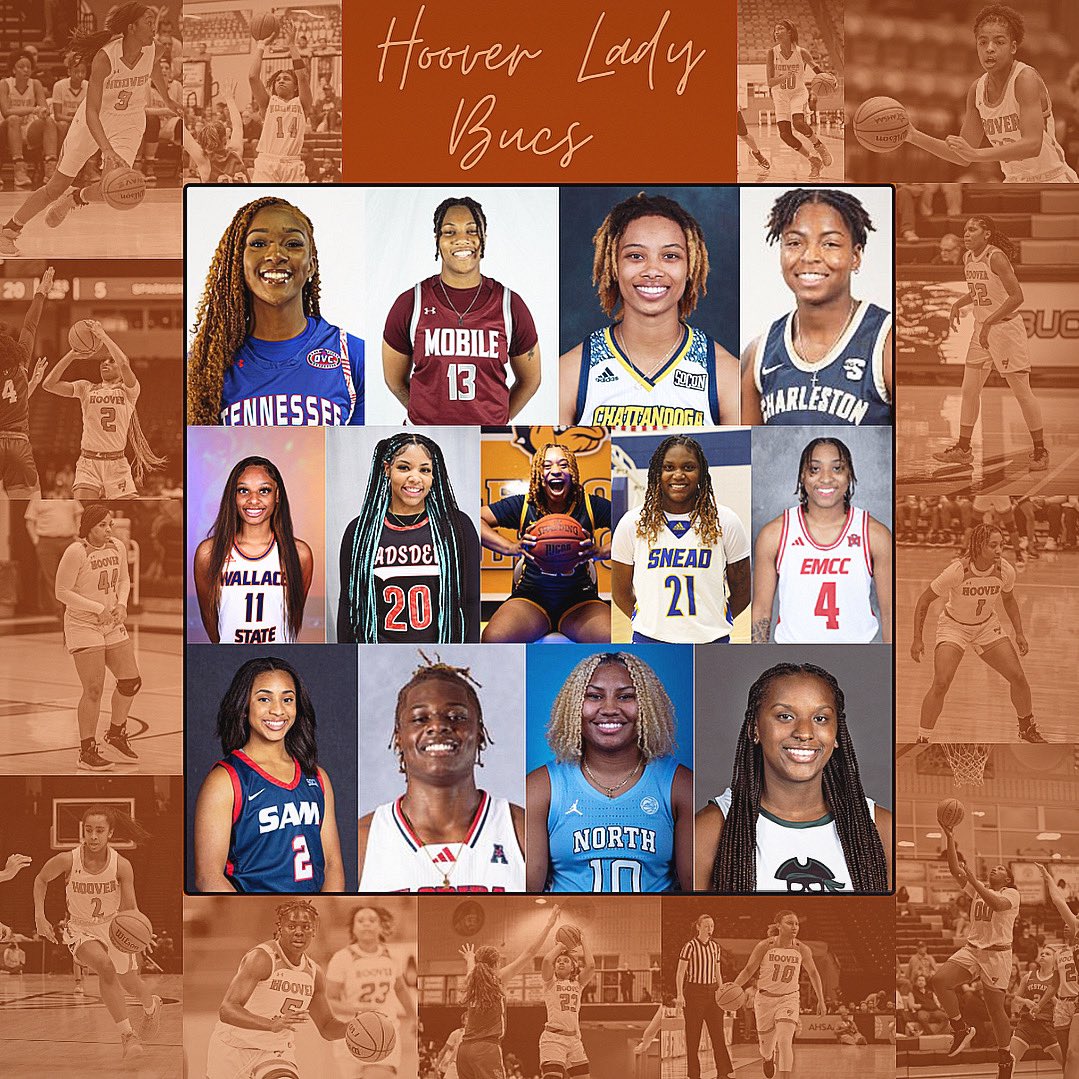 Goodluck to our collegiate Lady Bucs this season!

Eboni Williams (2018) <a href="/TSUTigersWBB/">Tennessee State Women’s Basketball</a> 
Miya Kimber (2019) <a href="/UMobileRams/">University of Mobile Rams Athletics</a> 
Joiya Maddox (2019) <a href="/GoMocsWBK/">Chattanooga WBB</a> 
Madison Adamson (2020) <a href="/CSUBucsWBB/">Charleston Southern Women’s Basketball</a> 
Jada Knight (2021) <a href="/SamfordWBB/">Samford Women's Basketball</a> 
Aniya Hubbard (2022) <a href="/FAUWBB/">Florida Atlantic Women’s Basketball</a>
