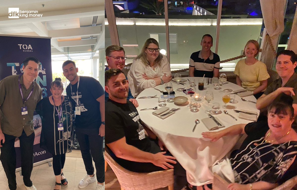 #TOACon2023 has officially kicked off this week in Queensland. Marie and Daniel are delighted to attend on behalf of DFK Benjamin King Money, enjoying 3 days of exceptional speakers, networking events and opportunities to learn and discover more about building a winning team.