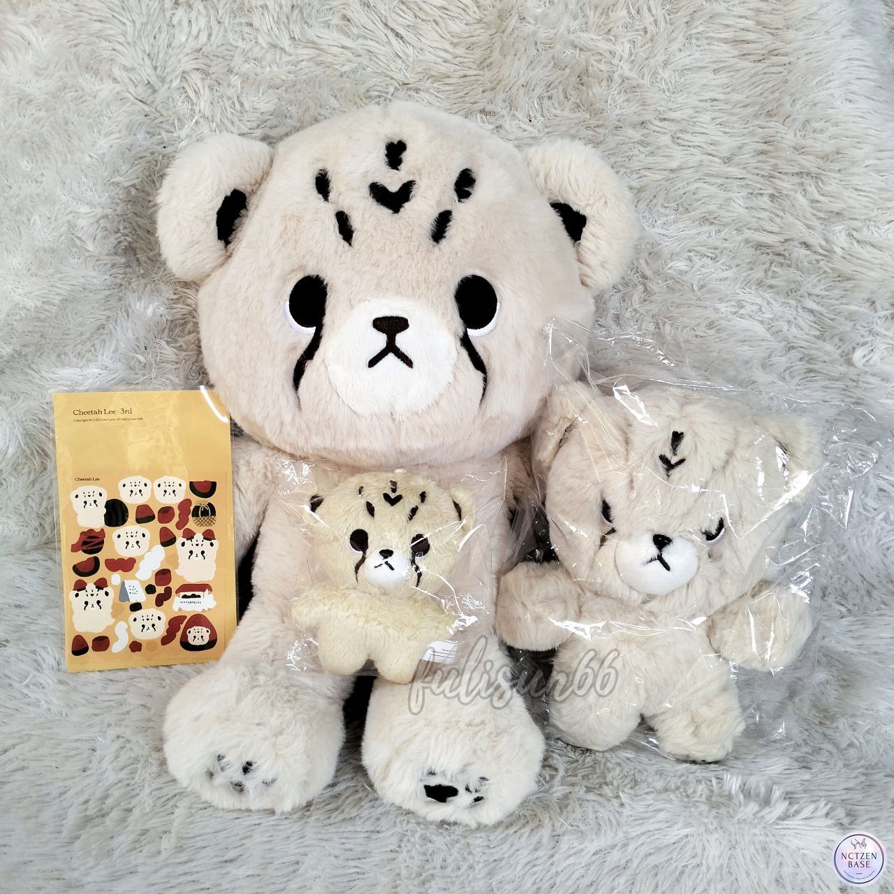 Cheetah Lee ぬいぐるみ 40cm 20cm セット NCT 127 Dream Mark Cheetah Lee Official Limited BIG Plush