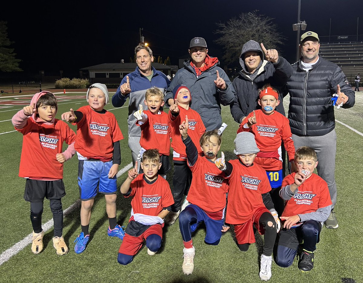 FlagFlight's tweet photo. The Bros are our 3rd Grade  Champions! @baeagles @theBAFootball https://t.co/AXDm4Ykcx3