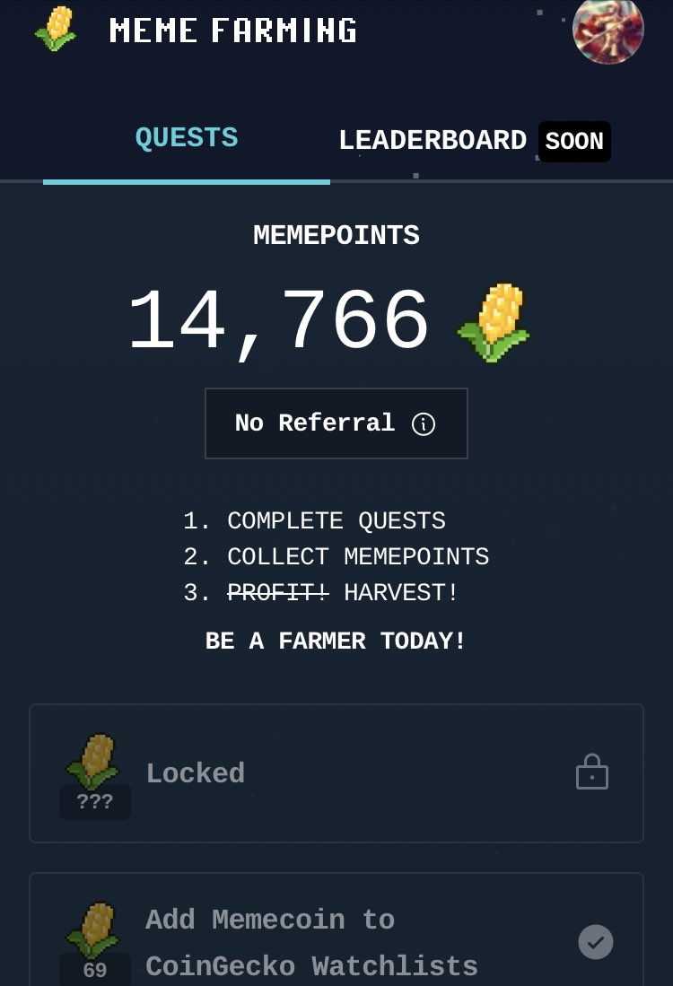 HadesETH8's tweet photo. Task mới kiếm point

Add Memecoin to CoinGecko Watchlists

#Memecoin #Memepoint #MemeLand #CoinGecko #Okx #Binance https://t.co/alJmzdRz1d