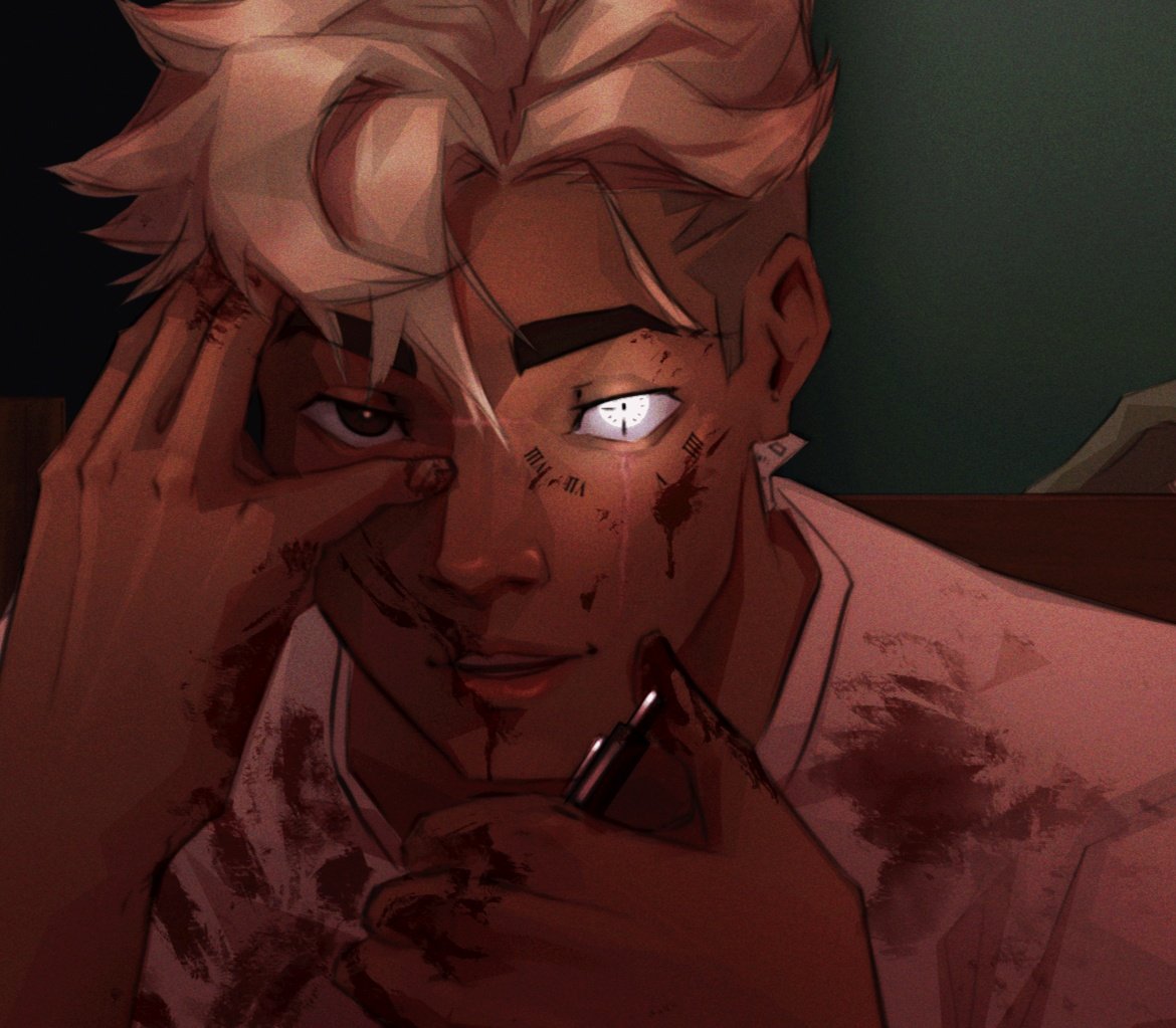 lloizee's tweet image. Same fckin guy, 1 year difference... 🤡 (right one is a WIP tho)

#oc #originalcharacters #WIP