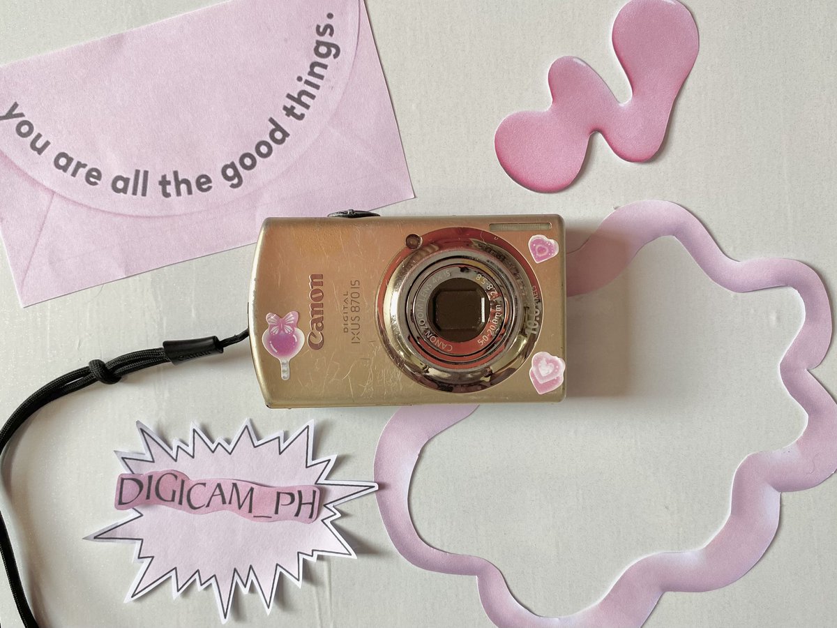 jellybean_finds's tweet image. FREE CLAIM 🌸 
DIGITAL CAMERA

╰must be following me
╰Rt this twt
╰ don't claim if sensitive 
╰ with major issues!
╰ inclusions (camera + battery +beaded strap with ur name)
╰ mod: shopee checkout 
╰ reply (model of the camera (check alt) + Mine to claim

u can mine @ 3pm