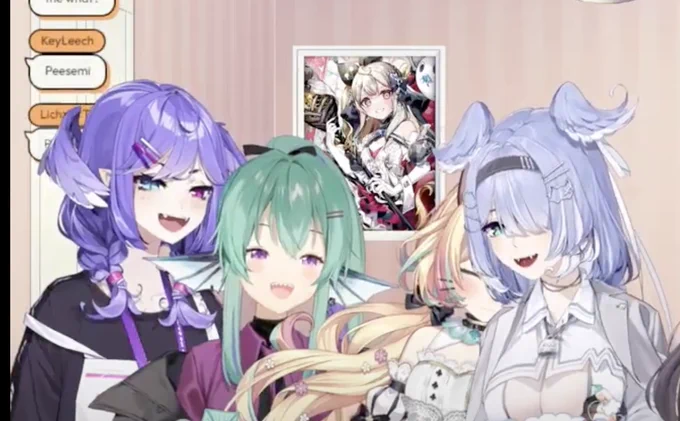 dragon sisters in the same room.....