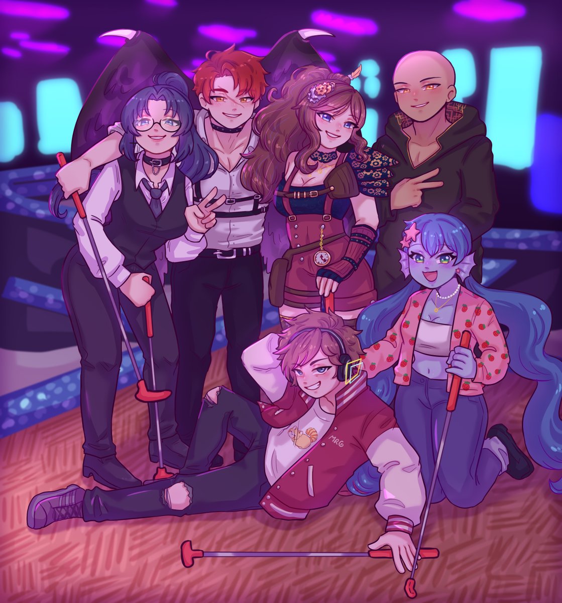 Twitchcon was so much fun with these cuties❤️
#vtuber #vtuberart #twitchcon2023 
🎨: @/1404_hana 
<a href="/Juvian_Lucis/">Juvian Lucis 🌹✨</a> <a href="/CorvusShadows/">Corvus Shadows 🪶 🌌 Shadow Villain VTuber</a> <a href="/Endearing_Chaos/">EndearingChaos🔧</a> @MAIITOVA <a href="/mrgreatness/"></a>