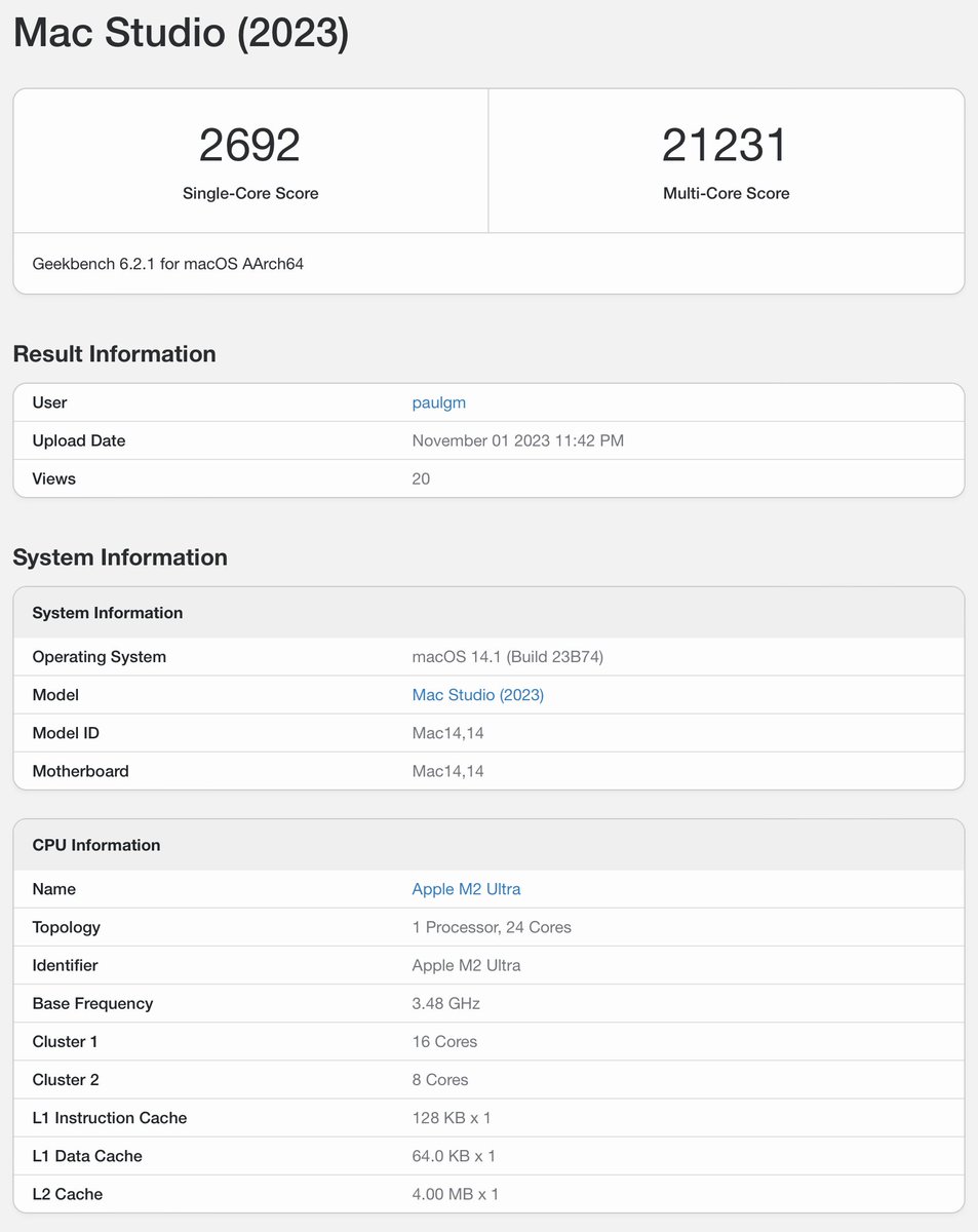 appltrack's tweet photo. Check out the @geekbench results: https://t.co/MA592p2dCM