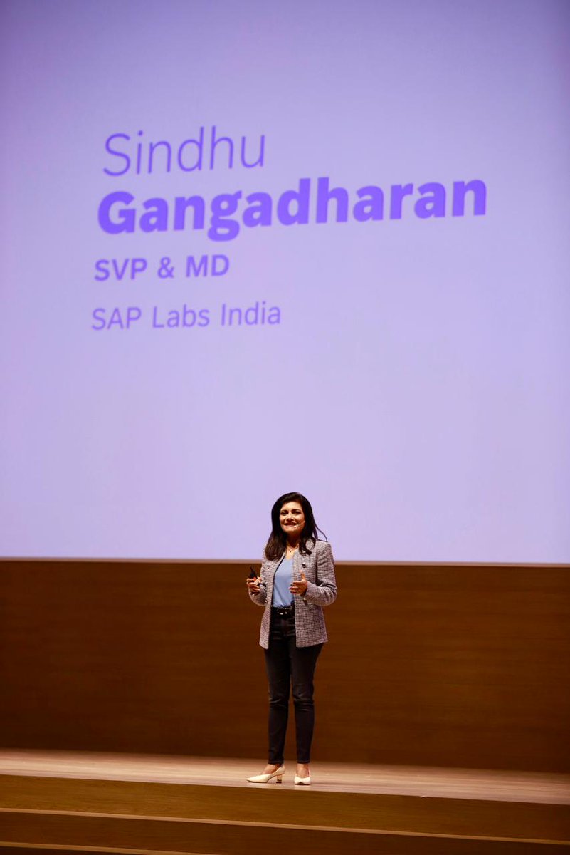 rohankoul's tweet image. Our MD @gangadharansind at the stage at SAP TechEd 
#SAPTechEd #SAPTechEd2023