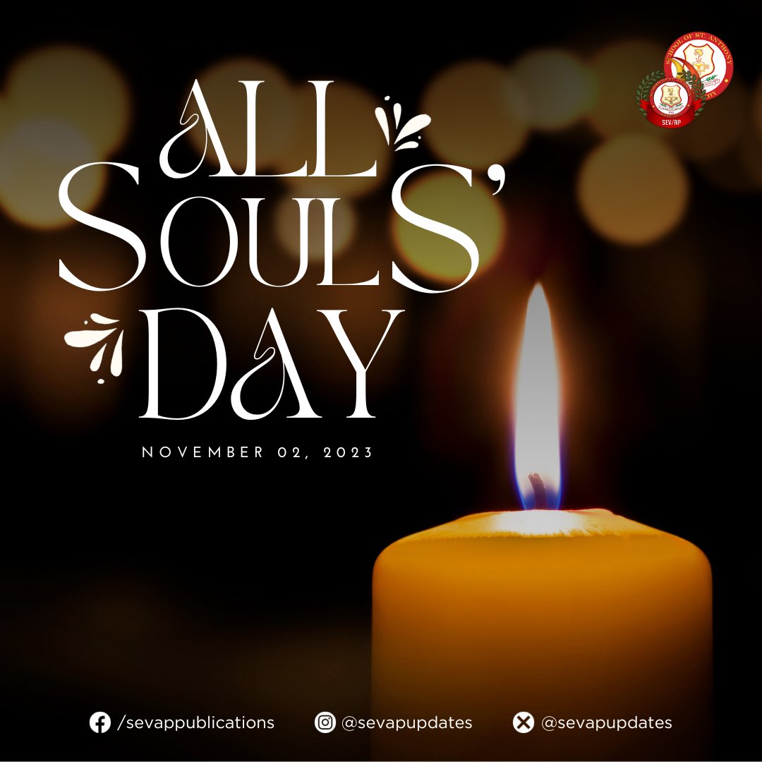 sevapupdates's tweet photo. As we commemorate All Souls' Day, let us unite with our loved ones, devoting this day to offer prayers for those who have departed. 

Wishing everyone a thoughtful and prayerful All Souls' Day.

#AllSoulsDay
#AllSoulsDay2023

Caption and layout by Izabelle Dimzon https://t.co/oFZLYr6EZM