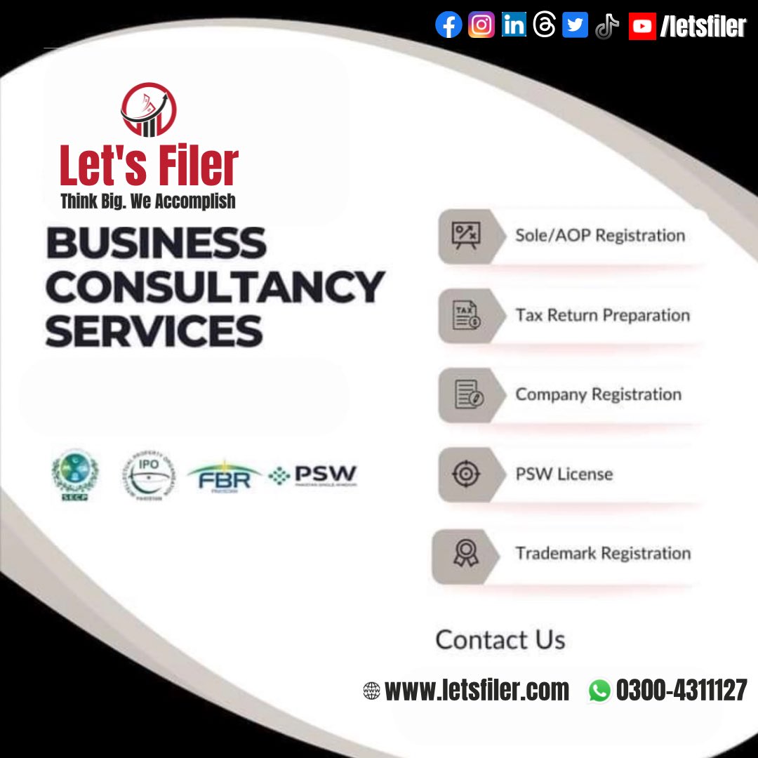 letsfiler's tweet photo. Let's Filer Private Limited is a registered company offering a range of services in business formation, tax, and legal matters. 
#letsfiler #tax #income https://t.co/apHObmzEIH