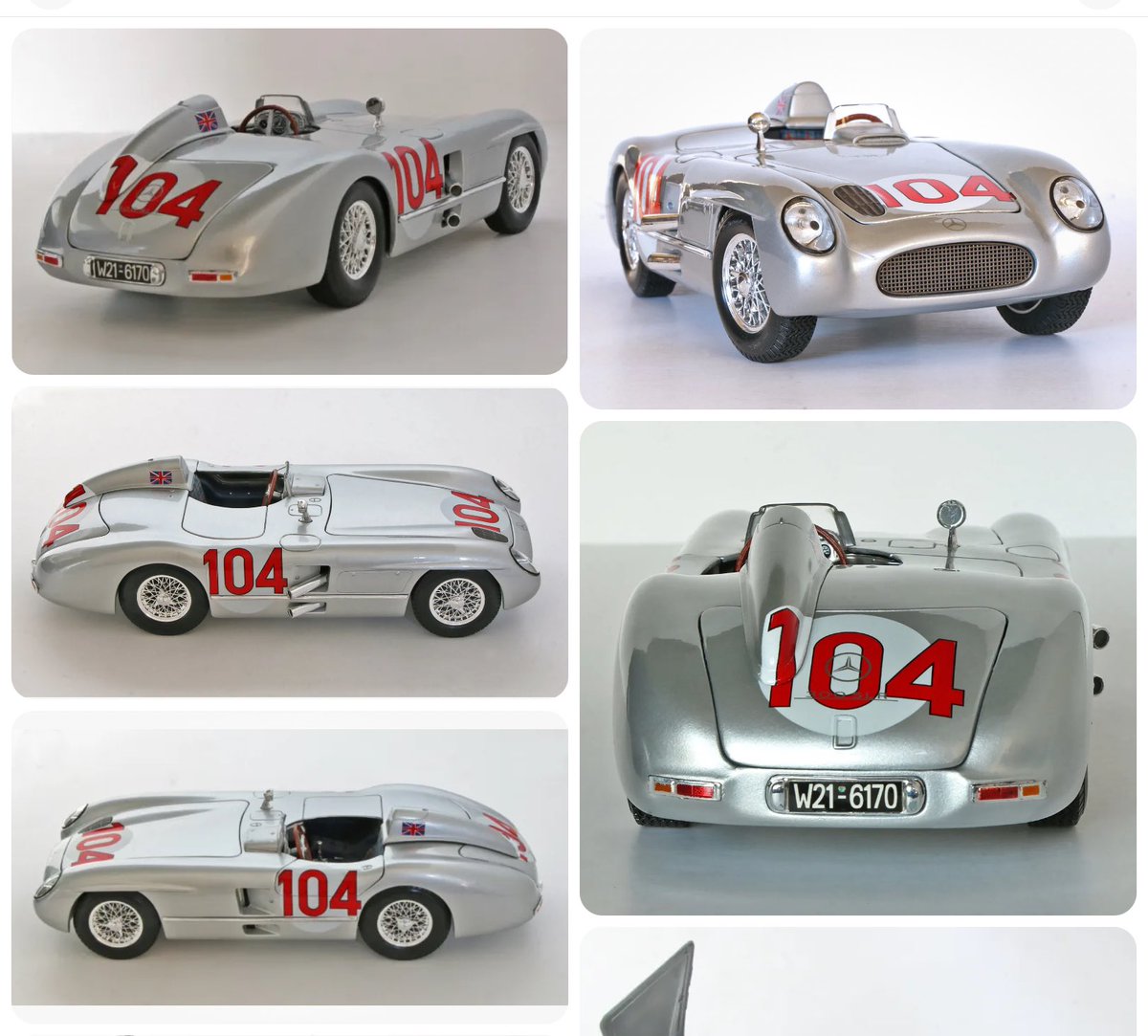 StrsssTeme's tweet image. If I had Money, I’d get someone to build this body and put it on an old Corvette chassis. #300SLR