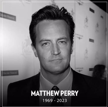 My whole family grew up watching this show. It was my mom’s favorite. Many times, your performance helped settle the fights between us. Thank you for the laughter you gave to us and the world @mattyperry4 #ripmatthewperry