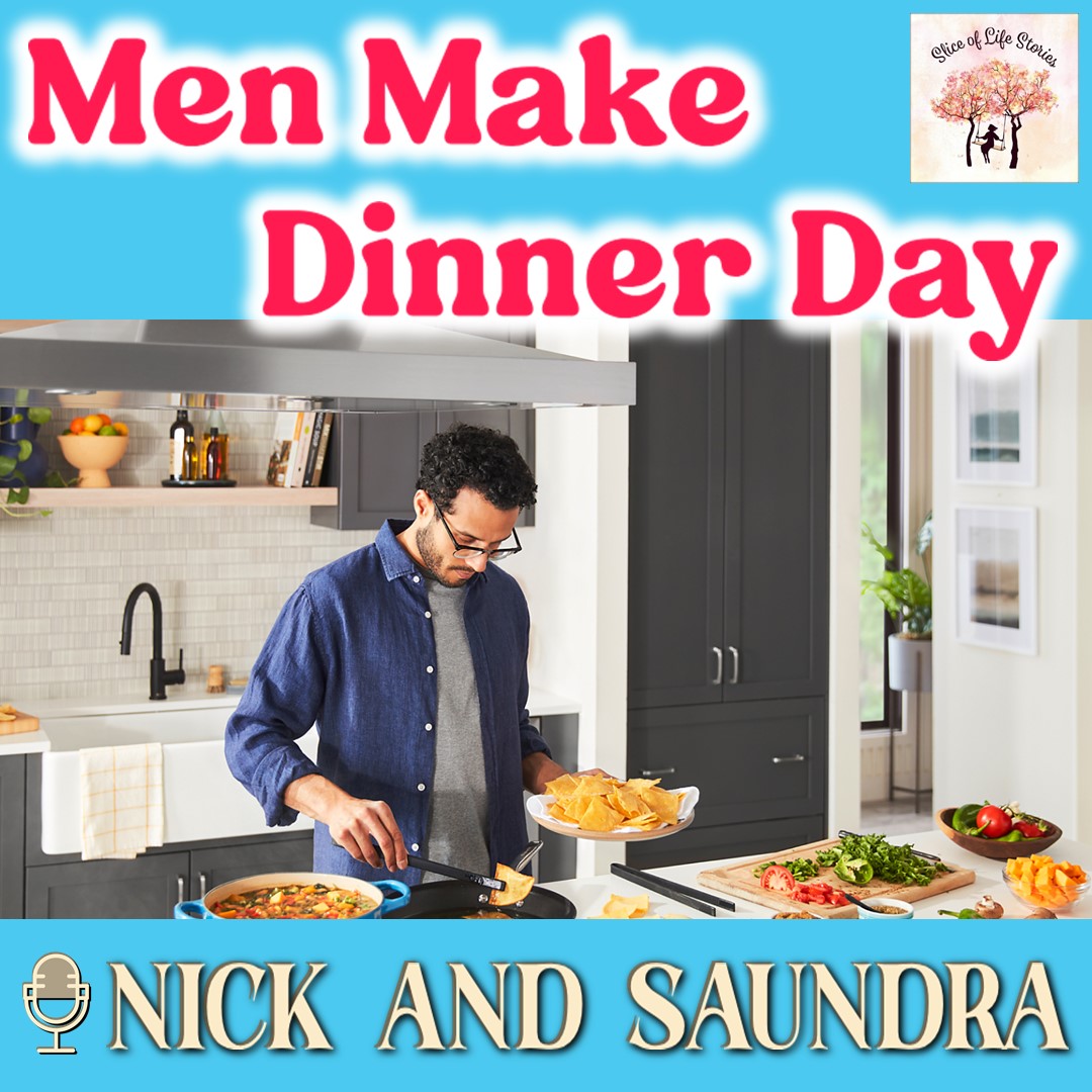 Men Make Dinner Day with 🎙 Nick and Saundra

▶ youtu.be/DqCH63nxDMs?si…

#nickandsaundra #podcast #event #eventfilledday #lives #protagonists #time #together #respect #mature #menmakeadinnerday #makeadinner #menmakingdinner #dinner #dinnerday #sharingresponsibilities