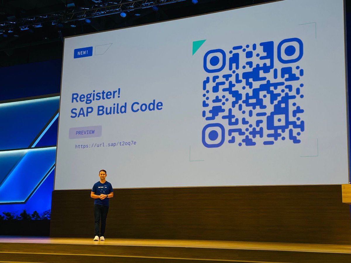 #SAPTechEd <a href="/Michael_Ameling/">Michael Ameling</a> 🥳