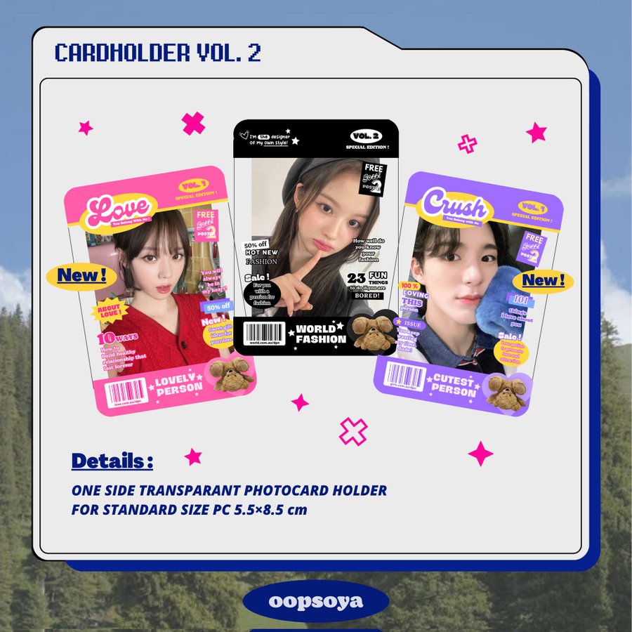 oopsoya's tweet image. [ RT/LIKE ARE VERY APPRECIATED ]
🎀  PHOTOCARD HOLDER READY STOCK 🎀

📦 Ship from Jawa Timur
💰 60.000 - 65.000
🔗 shope.ee/7KW1pKjcBC

💌 For more question bisa dm yapp!