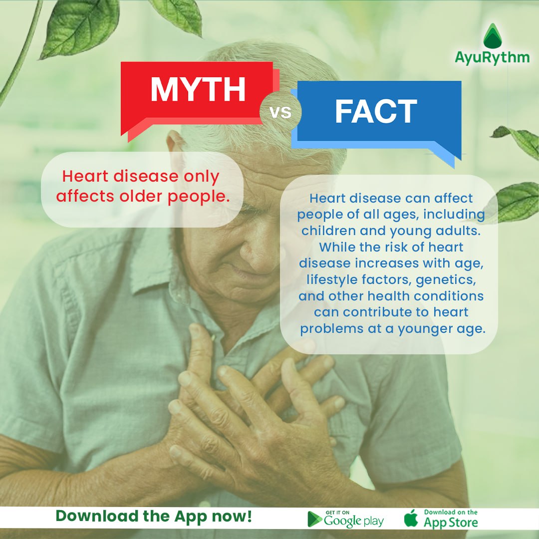 Taking care of your heart is essential at every stage of life. ❤️ Stay informed, make healthy choices, and keep your body healthy.
📲 Install the App Now❗️
Android: bit.ly/3T6iW0a
IOS: apple.co/42dStlD
.
.
.
#AyuRythm #HeartDiseaseAwareness #StayHealthy