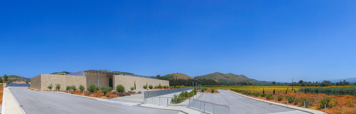 GR_Aktuell's tweet photo. Das neue Archäologische Museum von #Messara auf #Kreta, das im April 2023 eröffnet wurde, soll die Einzigartigkeit einer bedeutenden Region im Laufe der Zeit hervorheben. https://t.co/atGkm283MC https://t.co/YdBukRdsBP