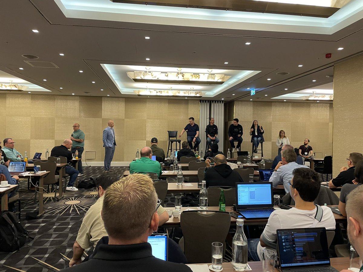 Time for the best session at any event.  The #Veeam100Summit ask me anything session.  Full Veeam product team on stage to answer every question. No hold barred.