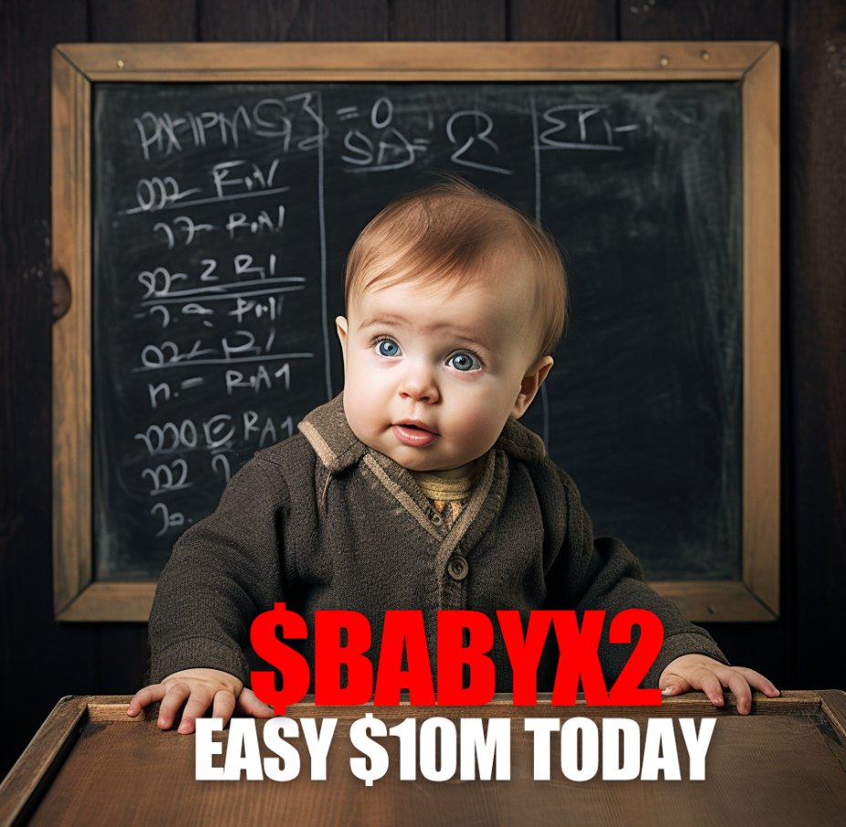 eliz883607's tweet photo. $BABYX2
https://t.co/tWcs59HFjH
EASY $10M today
👼👼🤯🤯
🚀🚀🚀🚀🚀
https://t.co/nShc35yjCj

#BABYX #BABYX2 #ELONMUSK #PEPE #DOGE #SHIB #tothemoon #MEME #MEXC https://t.co/UAaeKmkFaj