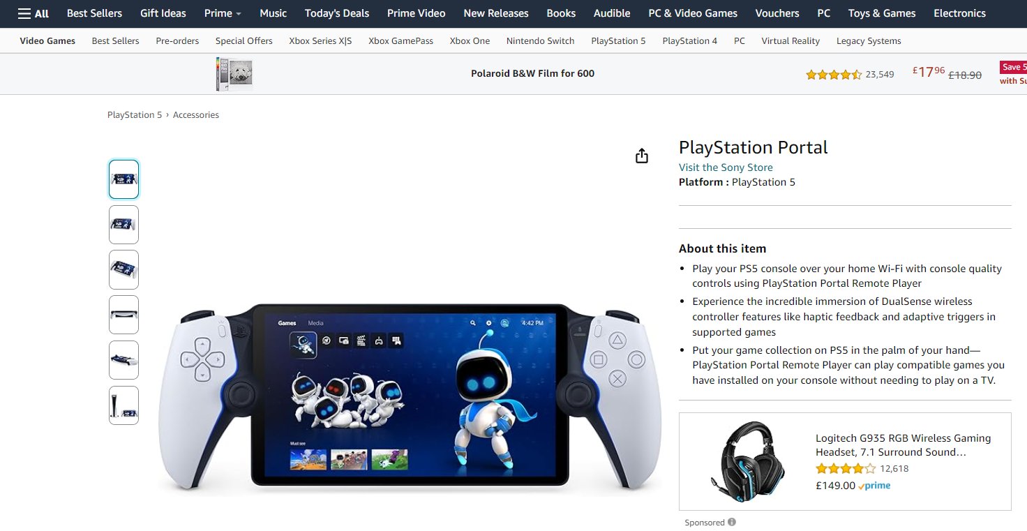 Playstation Portal stock tracker - US, CA, and UK availability - PC Guide