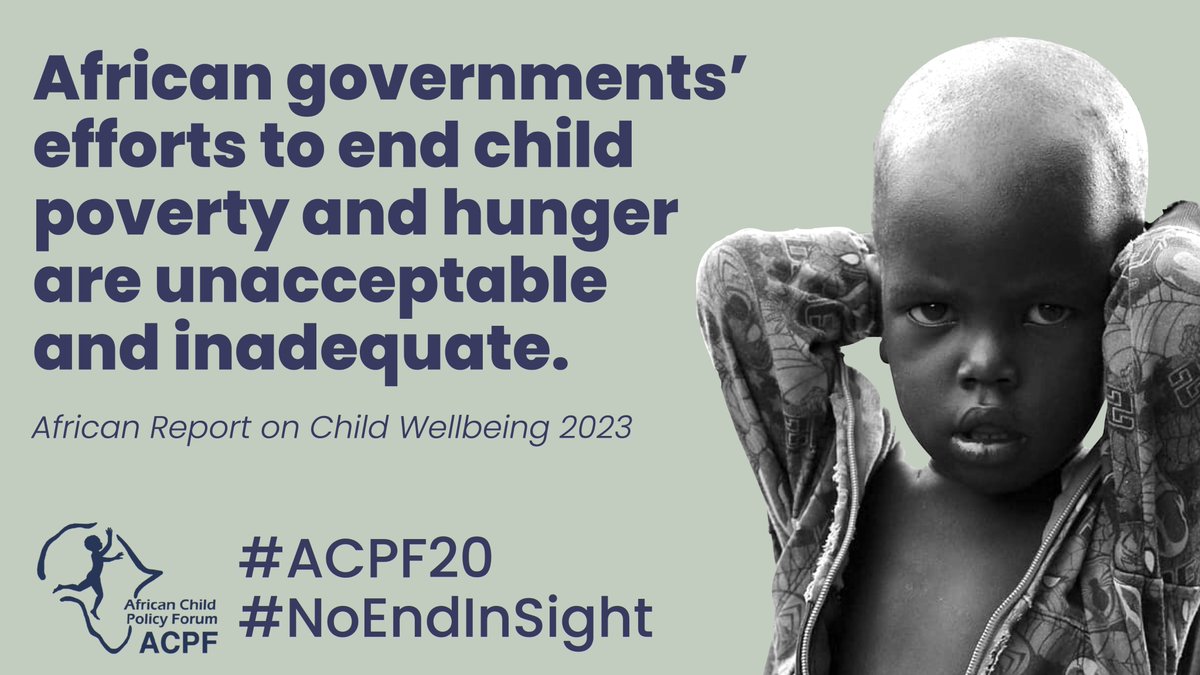 AfricanChildFrm's tweet photo. Join our live debates on Nov 14 & 15 to find out what we can do about #child #poverty and #hunger in #Africa. https://t.co/p1nwb5cEbG #AfricaFitForChildren #EndChildHunger #EndChildPoverty #ACPF20 #NoEndInSight #JusticeNotCharity https://t.co/OqSd5k3zIY