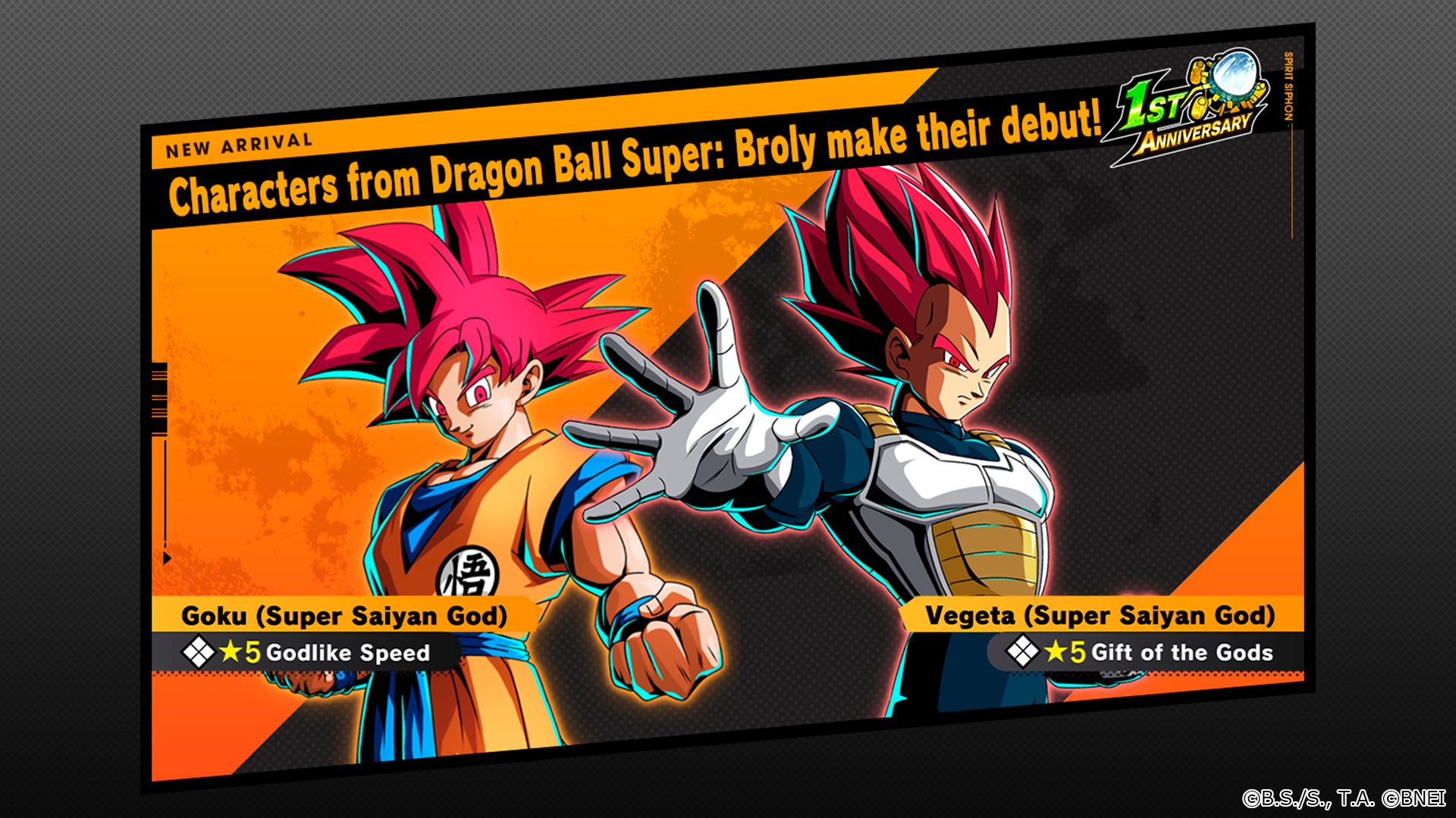 Goku and Vegeta (Super Saiyan God Super Saiyan)