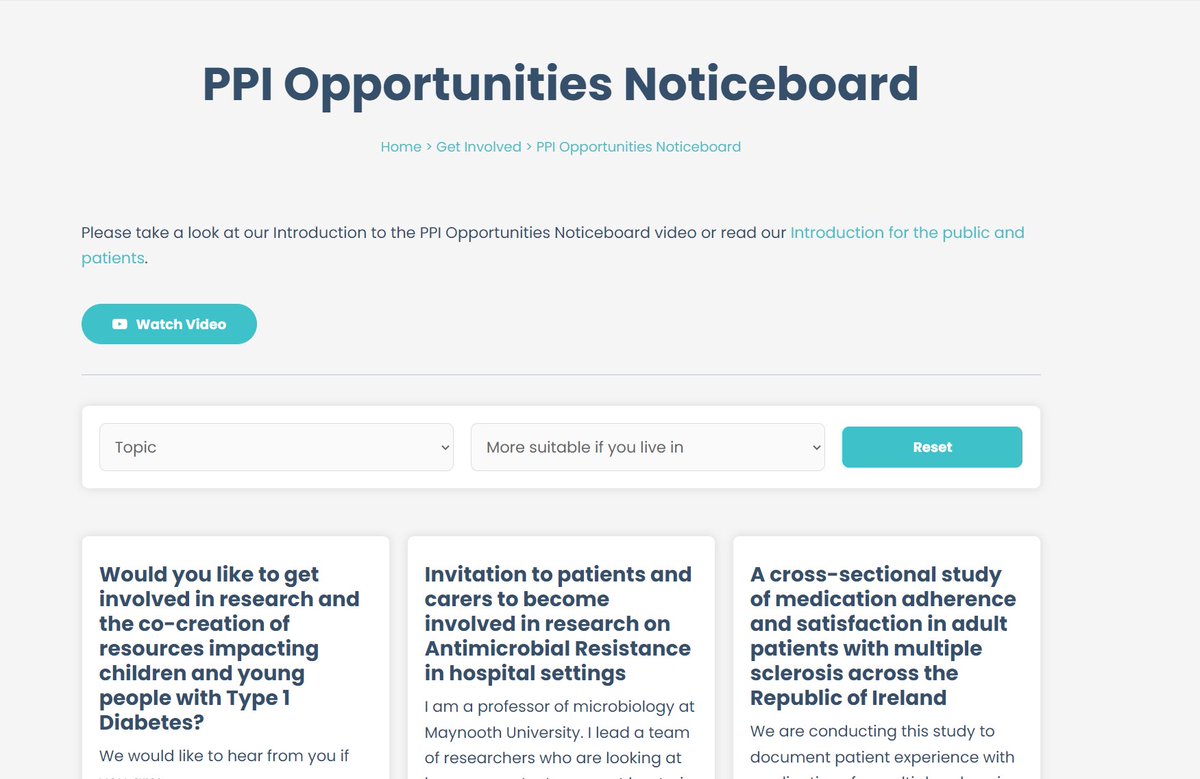 PPI Ignite Network Ireland (@ppi_ignite_net) on Twitter photo There might be something here for you!
Great new research calls for contributors on our PPI Opportunities Noticeboard.
Click here and get involved! tinyurl.com/yhbwxkux
<a href="/IrishResearch/">We are now Research Ireland</a> <a href="/hrbireland/">HealthResearchBoard</a> <a href="/IrishCancerSoc/">Irish Cancer Society</a> <a href="/HSEResearch/">HSE Research & Development</a> There might be something here for you!
Great new research calls for contributors on our PPI Opportunities Noticeboard.
Click here and get involved! tinyurl.com/yhbwxkux
<a href="/IrishResearch/">We are now Research Ireland</a> <a href="/hrbireland/">HealthResearchBoard</a> <a href="/IrishCancerSoc/">Irish Cancer Society</a> <a href="/HSEResearch/">HSE Research & Development</a>