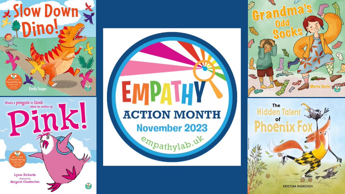WackyBeeBooks's tweet photo. November is #EmpathyActionMonth 😊 Check out @EmpathyLabUK &amp; some of our #empathyreads for younger readers 🙌 #picturebooks #beingdifferent #selfesteem #mindfulness #bullying 

https://t.co/h9Kk5ZeQki https://t.co/Y7GcYE94AJ
