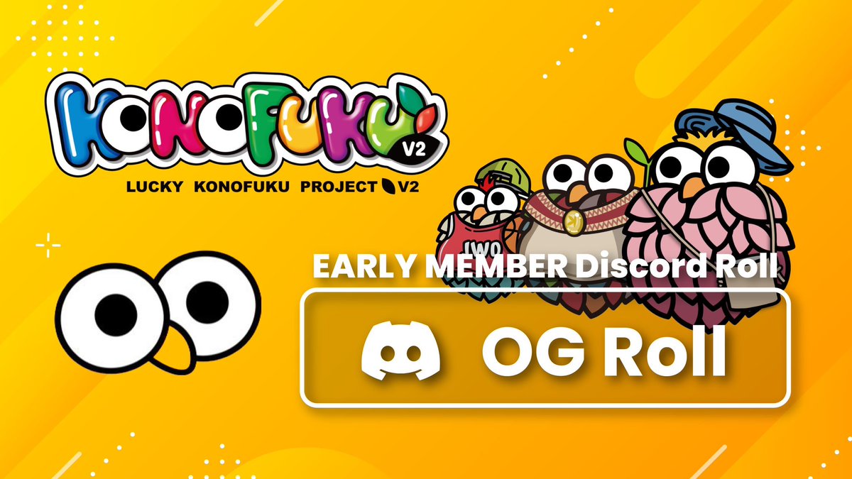 konofukuart's tweet image. This is a special event!

Earn OG Roll and points!

premint.xyz/konofuku-og