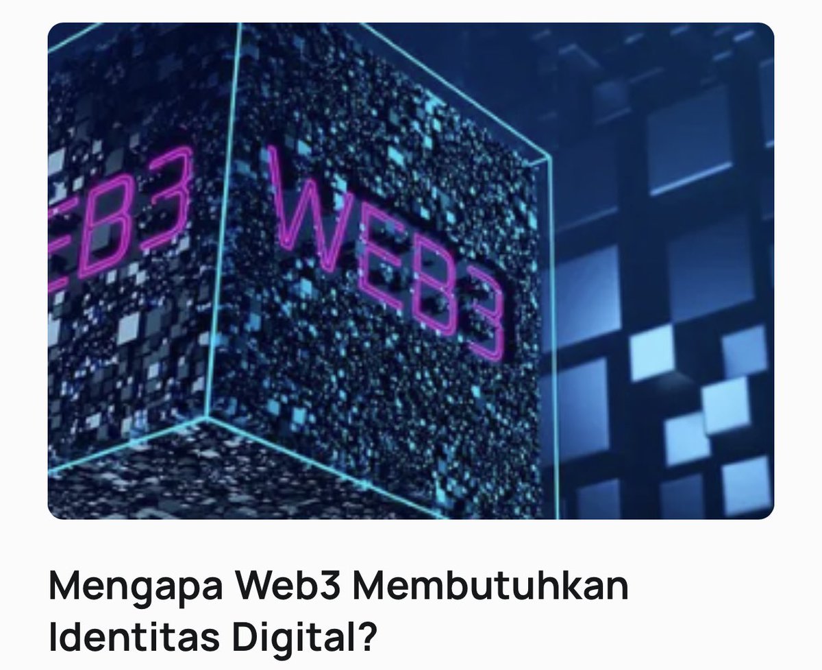 Aidanragman's tweet photo. @CoinExIndonesia #ArtikelCoinEx
Alasan : yaitu Web3 telah merevolusi pengguna Web3 dapat menghasilkan dan memperdagangkan aset digital seperti kripto atau token 
Dan inflasi adalah kenaikan kumulatif dalam biaya barang dan jasa di suatu negara. https://t.co/Ik45FoFW1P