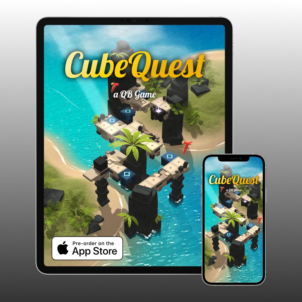 In less than a week, it's time, and #CubeQuest will be released for free to everyone. With a one-time in-app purchase, you can acquire the game if you like it. What are you waiting for? Dive into the App Store and pre-order today.

🍏 apple.co/3s6iQg0

#indiedev #indiegame