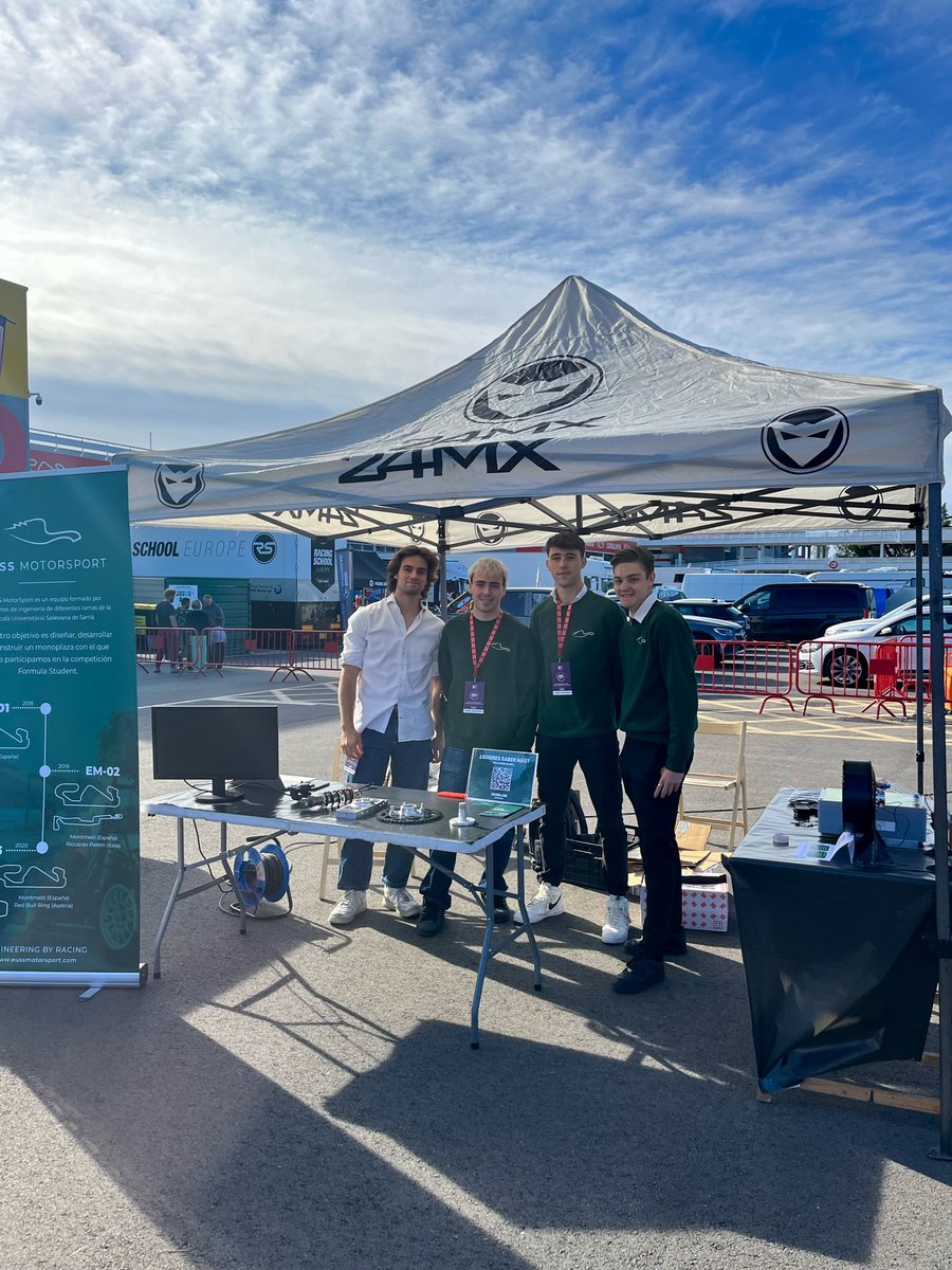 EUSSenginyeria's tweet photo. L’equip d’ @eussmotorsport participa a la 3a edició de l’Automotive Talent Show, un esdeveniment que té com objectiu servir de punt de trobada entre el talent jove i la indústria de l’automoció de Catalunya. @CIACnews
#EUSS #SomEUSS #EUSSEnginyeria #Automocio #Formulastudent https://t.co/CY8HdRon7P