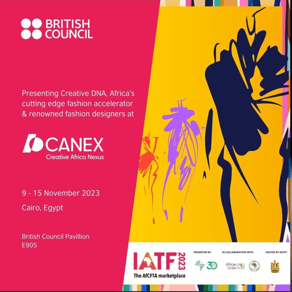 ZEMENAY_'s tweet photo. We are thrilled to announce that we will be showcasing @CanexAfrica in Cairo, Egypt. @iatf2023 
 #CanexIATF2023  #BritishCouncilEt #BCArts #CDNA #CreativeDNAAfrica https://t.co/UiFxDPYVhS