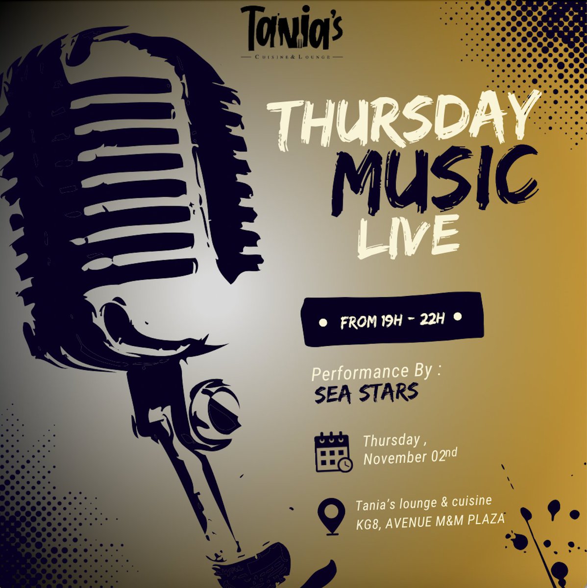 Hey friends, it's that day week. The seastars will be performing live. And guess what??? You can also get a 10% discount with your BK Arena prepaid card. Please book your spot