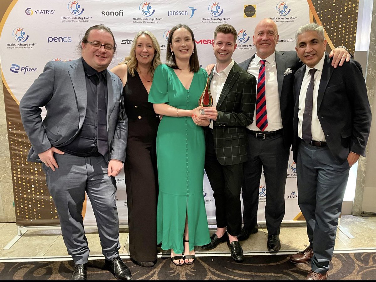 nitinmantri's tweet image. Incredibly happy to be named 'PR Agency Team of the Year' at the Health Industry Hub awards. This win underscores our committment to making a difference in healthcare. So proud of our Aussie health team! #WECelebrate
@avianWE @chase_india @WEcomms