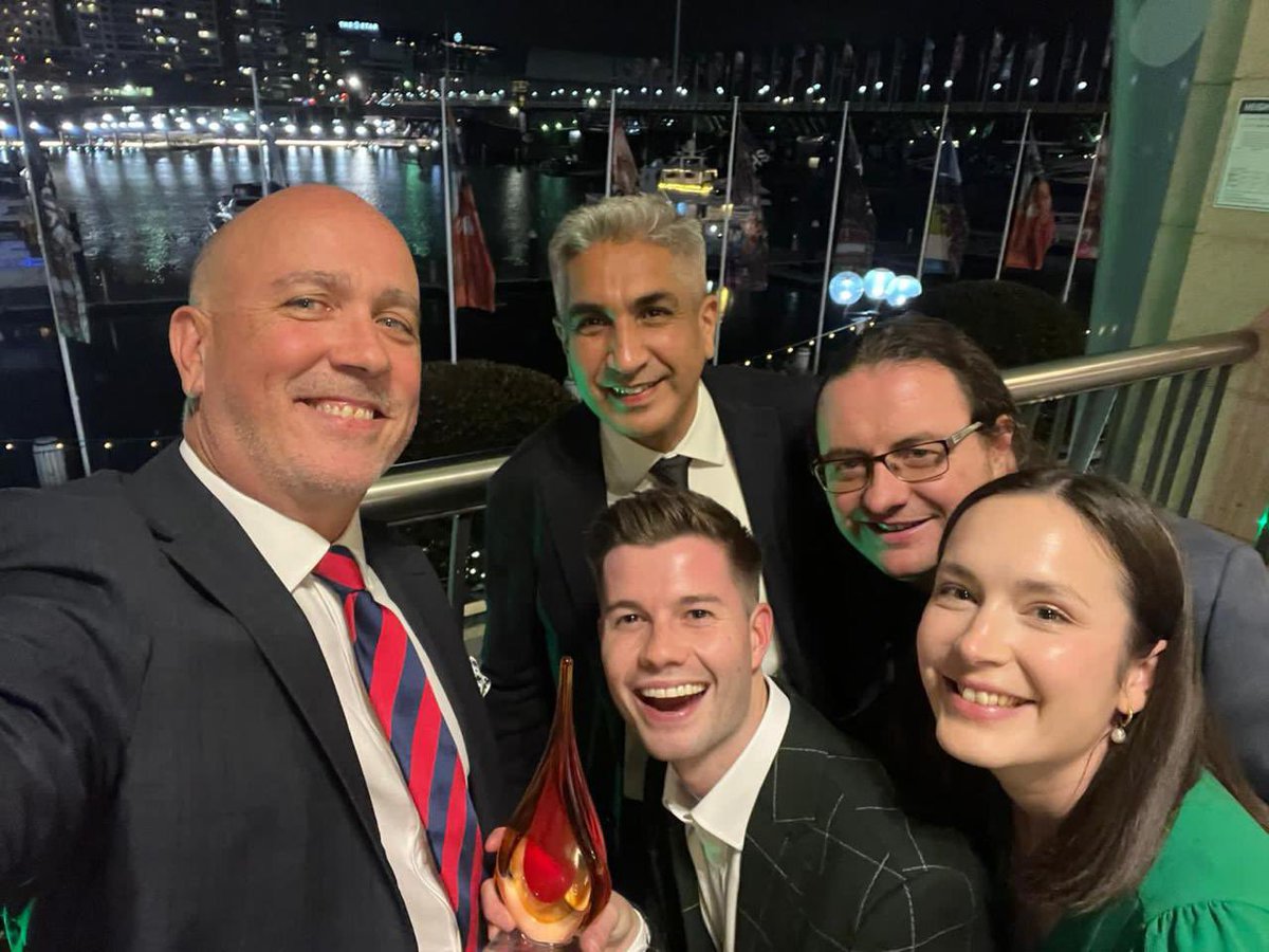 nitinmantri's tweet image. Incredibly happy to be named 'PR Agency Team of the Year' at the Health Industry Hub awards. This win underscores our committment to making a difference in healthcare. So proud of our Aussie health team! #WECelebrate
@avianWE @chase_india @WEcomms