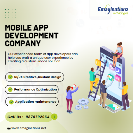 Transforming Ideas into Innovative Mobile Experiences 📱💡 Let's Build Your Next Mobile App! 🚀 #mobileappdevelopment #innovation #TechSolutions

Call Us : +91 9870792964
emaginationz.net

#Emaginationztechnologies #emaginationztech #mobileappdesign #mobileappdevelopers