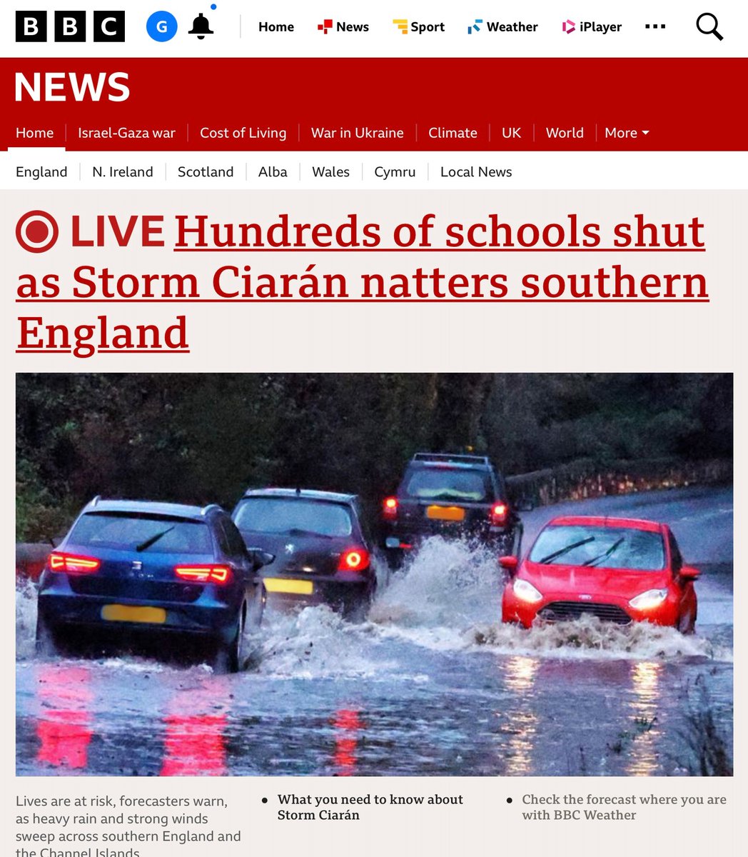 The <a href="/BBCNews/">BBC News (UK)</a> would clearly benefit from the services of a proof reader unless of course Charon is a very talkative fellow and is currently yapping his way across southern Britain?  The BBC and their fact checking eh 🙄