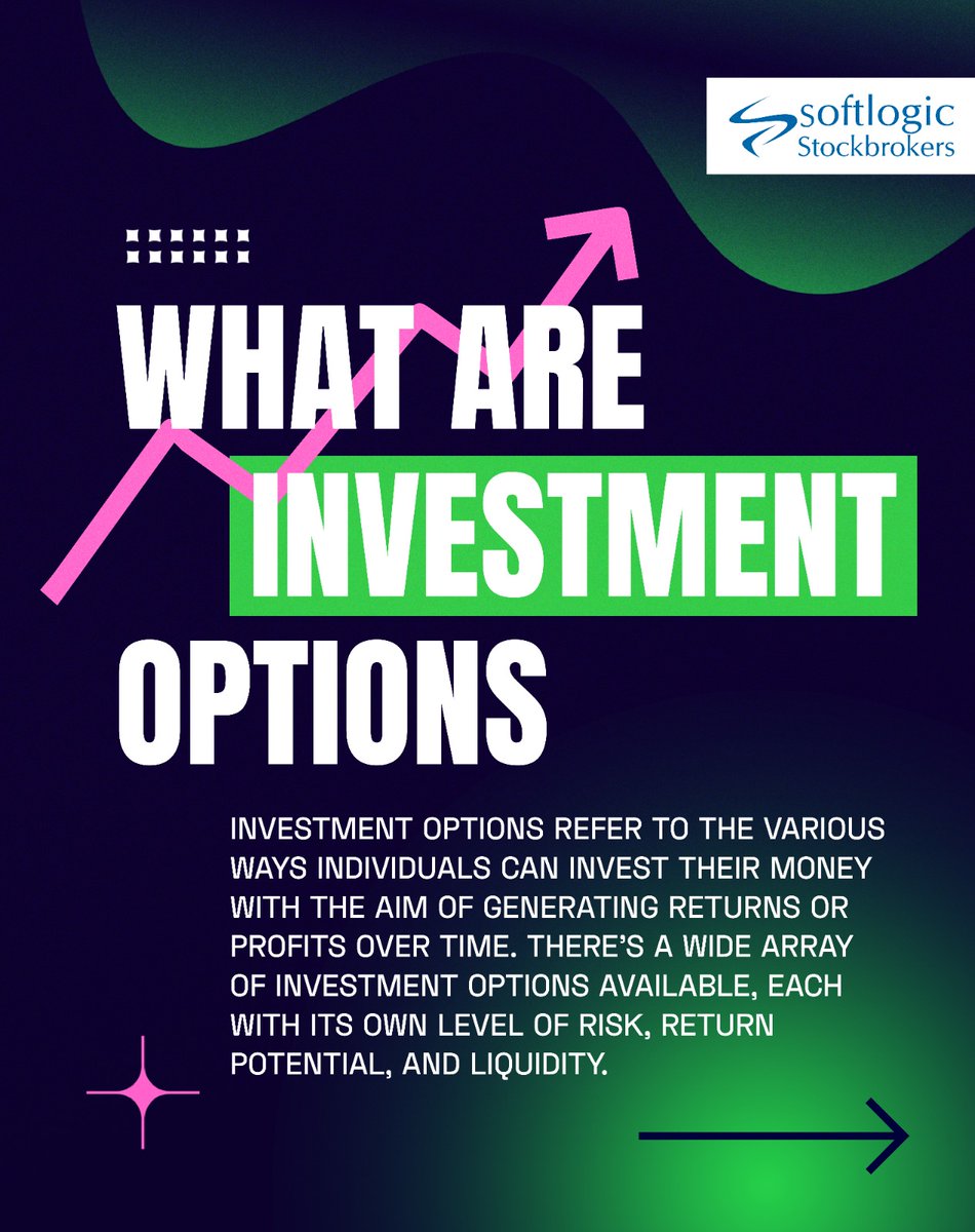 SoftlogicStock1's tweet photo. 1/2 𝗟𝗘𝗧'𝗦 𝗟𝗘𝗔𝗥𝗡 𝗧𝗢 𝗜𝗡𝗩𝗘𝗦𝗧

𝗟𝗲𝘀𝘀𝗼𝗻 𝟬𝟭
What are investment options

#knowledgesharing #SSB #stockmarket #stockmarketterms https://t.co/BEnw0DI3rq