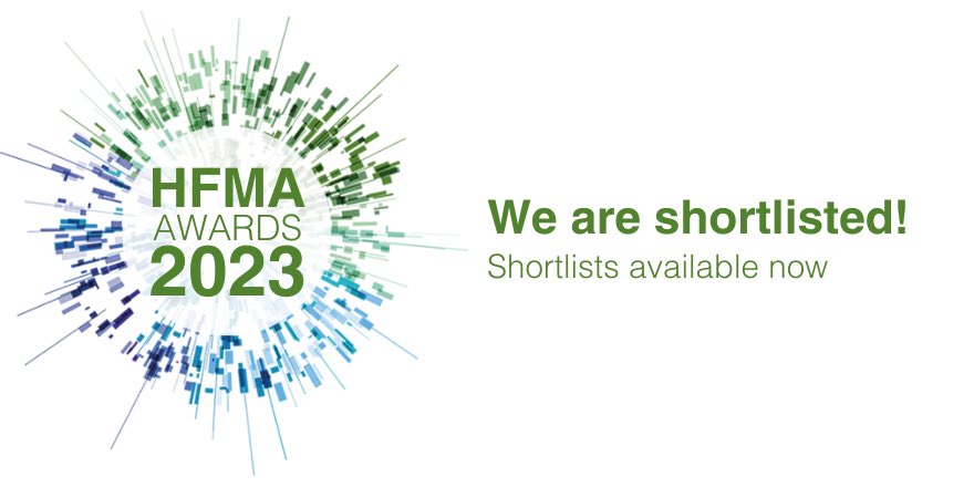 We are shortlisted! 🎉🙌 We are excited to announce that we have been shortlisted for two HFMA awards: 💙 Addressing health inequalities through NHS finance action award 💙 Environmental sustainability award Winners will be announced in December - okt.to/5EqD2a