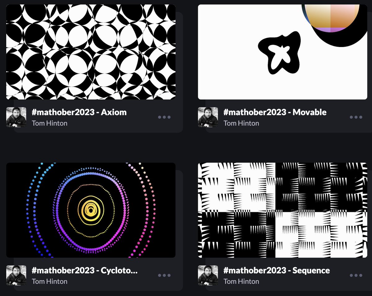 pumaparded's tweet photo. Finished all the #mathober2023 prompts, thanx to @fractalkitty obviously and it's worth looking at the # across the fractured social media platforms, wide range of stuff from illustration to code and video pieces from great ppl. 

https://t.co/7UxbJN2RUg

https://t.co/mkD268qyhE https://t.co/02CkO8Dv2t